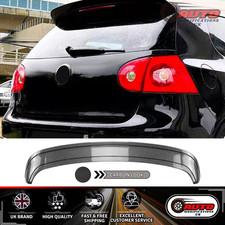 VW Golf MK5 GTI R R32 Carbon Fibre Rear Roof Spoiler Boot Wing Lip Body Kit 3-8
