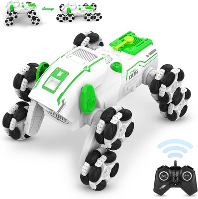 8WD Stunt RC Car 360 Rotation Drift Remote Control Spray LED Kids Gift Boy Girl