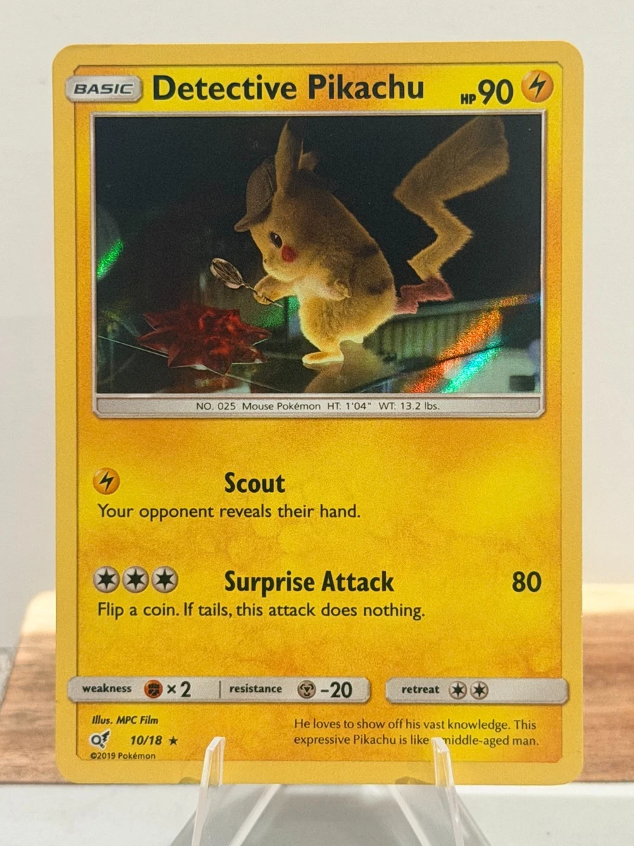 Detective Pikachu Pokémon TCG Cards for sale | eBay