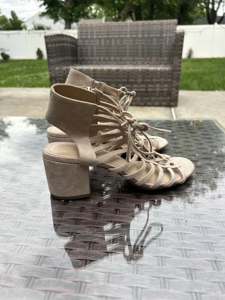 Sandalia de vestir gladiador de tacón para mujer Pour La Victoire Foto 2 de 4