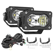 LED Pods, 2Pcs 40W 3 Inch Driving Light Pod Combo 3inch - Combo - 2PCS - 40W