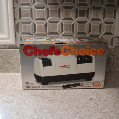 Chefs Choice Diamond Hone Knife Sharpener Professional 100 (original Box) Tested
