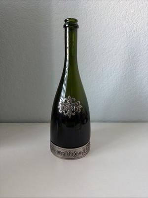 Ornate Vintage Segura Viudas Brut Sparkling Wine 12'' Glass Bottle