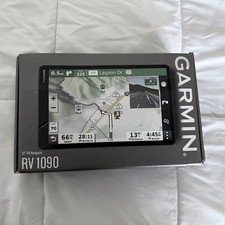 Garmin RV 1090 10" RV GPS Navigator TESTED AND WORKING 