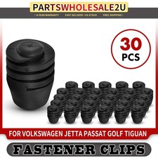 30x 12 mm Capó de goma capó parachoques tope amortiguador retenedores clips para Volkswagen