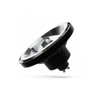 GU10/ES111 LED Spot/Strahler 45° 1050lm 12W warm white 3000K AR111 schwarz 230V