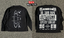 Playboi Carti Antagonist 2.0 Tour 2025 Sweatshirt, Opium Label VIP Concert Merch