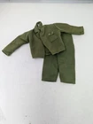 Vintage GI Joe Adventure Team Talking Commander Outfit Green Jacket Pants Hasbro