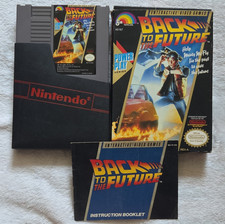 LJN Back to the Future for Nintendo NES NTSC-U/C w/ Box & Manual