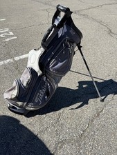 Titleist 4 way Golf Bag Carry/Stand Bag with Double Strap Blue Grey