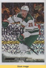 2022-23 Upper Deck Series 1 Speckled Rainbow Foil Jonas Brodin #87 READ 16p7