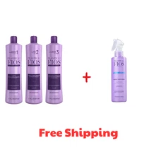 Cadiveu Plastica dos Fios Keratin Treatment 3 x 1L + Cadiveu Liso Magico 215 ml