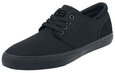 RED by EMP Unisex schlichte schwarze Basic Sneaker vegan EU41