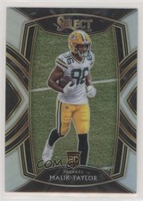 2020 Panini Select Club Level Silver Prizm Malik Taylor #282 0hg1