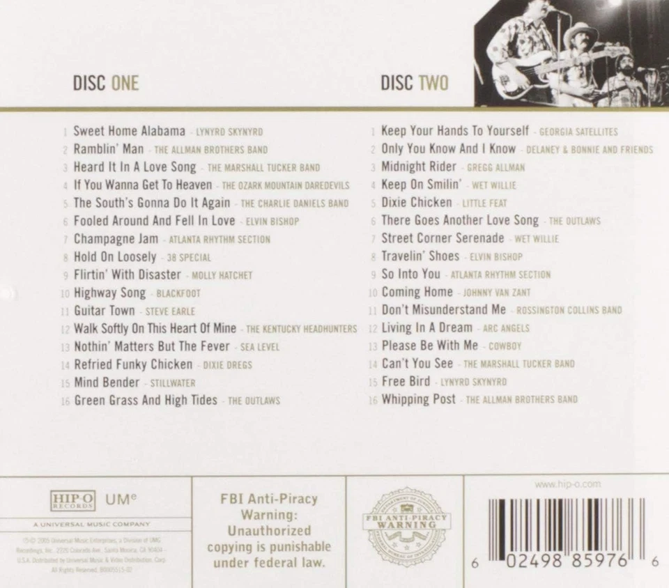 Various Artists Southern Rock Gold (CD) - Photo 4/4