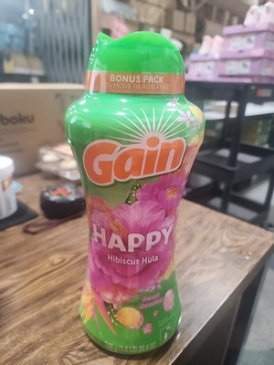 Gain Happy In Wash Laundry Scent Booster Beads 24 Hibiscus Hula