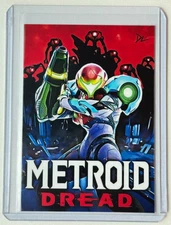 Metroid Limited Edition Artist Signed "Dread" Trading Card 2/10