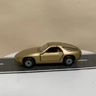1979 Matchbox Lesney Superfast No. 59 Porsche 928 Gold/Brown Interior 1:64 GC