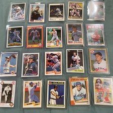Vintage HOF Baseball 20 Card Lot Stargell, Rose, Bench, Yas, Griffey Limited