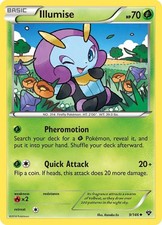 Illumise #9/146 XY Base Set Heavily Played Pokemon