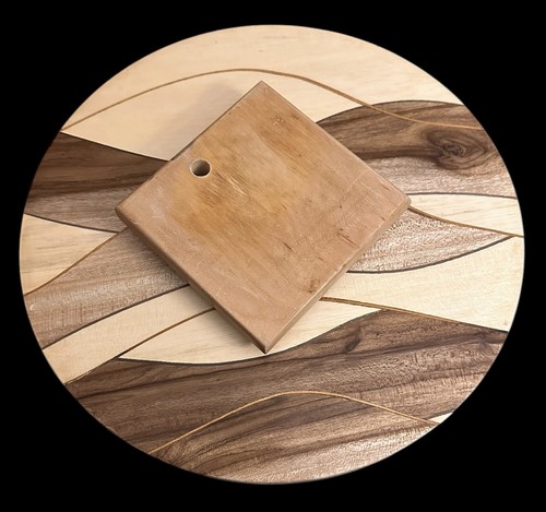 Lazy Susan Turntable Solid Wood (Several Types) 12 Inch Revolving Carousel Table - Picture 2 of 6