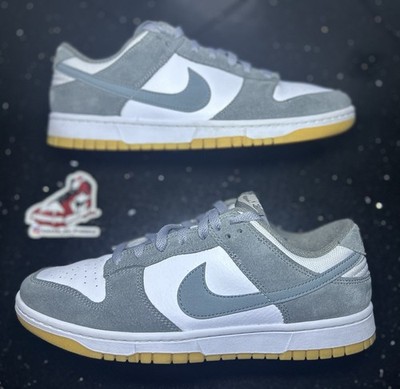  Nike Dunk Low  Smoke Grey Gum 3M Swoosh  FV0389-100 Size 10