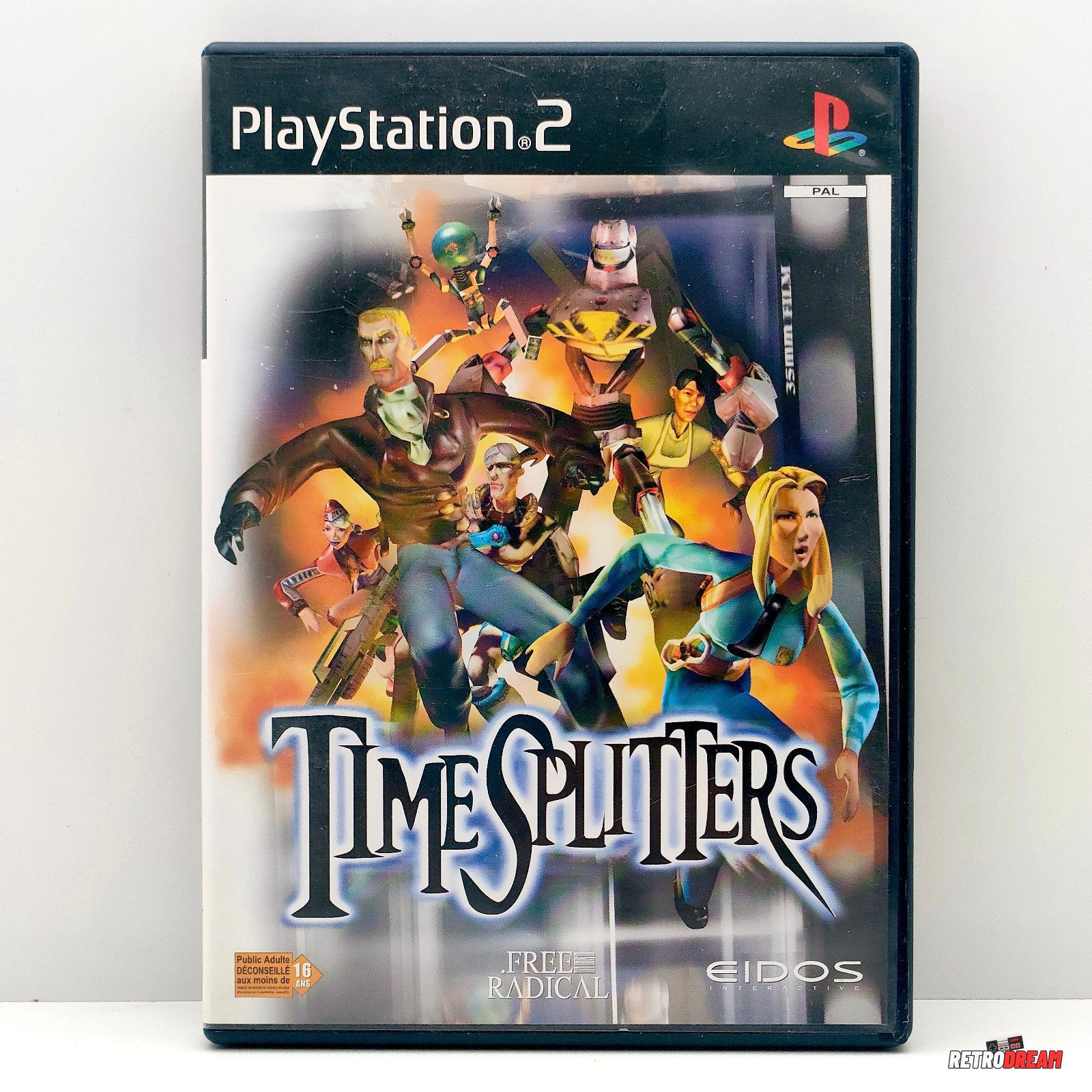 TIME SPLITTERS PS2 PAL FR - COMPLET (PLAYSTATION 2)