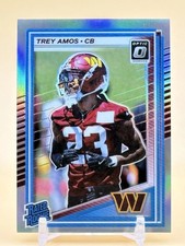 2025 Trey Amos Optic Rated Rookie Silver Holo #267