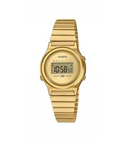 Casio Armbanduhr LA700WEG-9AEF Digital Casio Collection Vintage Retro Metallband