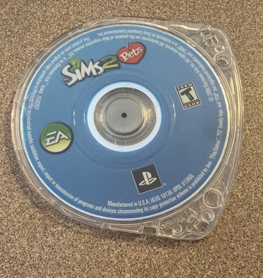The Sims 2 Pets Sony PSP UMD Video Game Disc Only