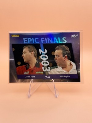 Panini PDC World Championship 2026 John Part/Phil Taylor Epic Finals Purple /180
