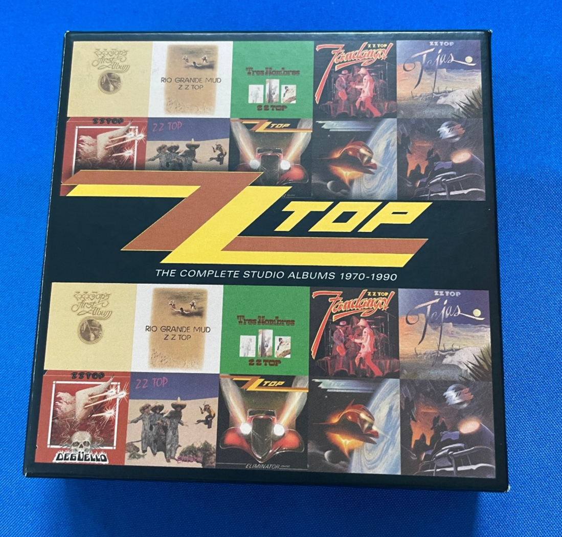 ZZ Top - The Complete Studio Albums 1970-1990 CD Box Set Excellent Condition