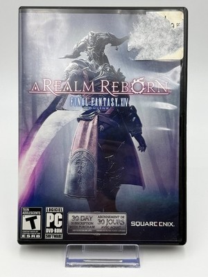 A Realm Reborn: Final Fantasy XIV Online (PC DVD-ROM) CIB Complete Tested 