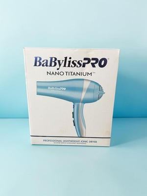 BaBylissPRO Nano Titanium Professional Ionic Hair Dryer Blue