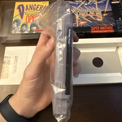 Raiden Trad (Super Nintendo SNES) Tested - Authentic - Picture 3 of 9