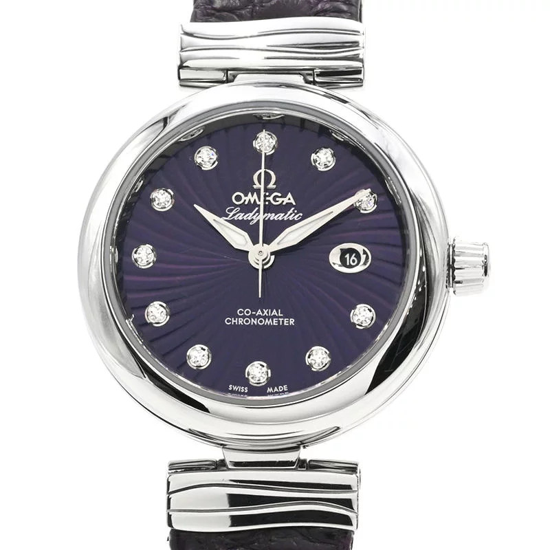 Omega De Ville Ladymatic 425.32.34.20.60.001 34mm Automatic with Papers #CSW188