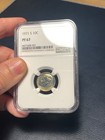 (#101719) Roosevelt Dime:  1971 S  NGC PF 67  Rainbow toning!      (see video!) — photo 5