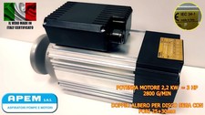 Motore Elettrico MONOFASE SEGA CIRCOLARE CV 3 KW.2,2 HP 3 V.230 SENZA PIEDI 25+3