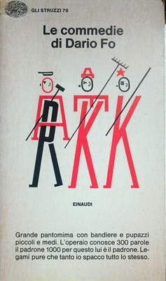 Buch Die Komödien des Dario Fo - Die Strauße 78 - Einaudi