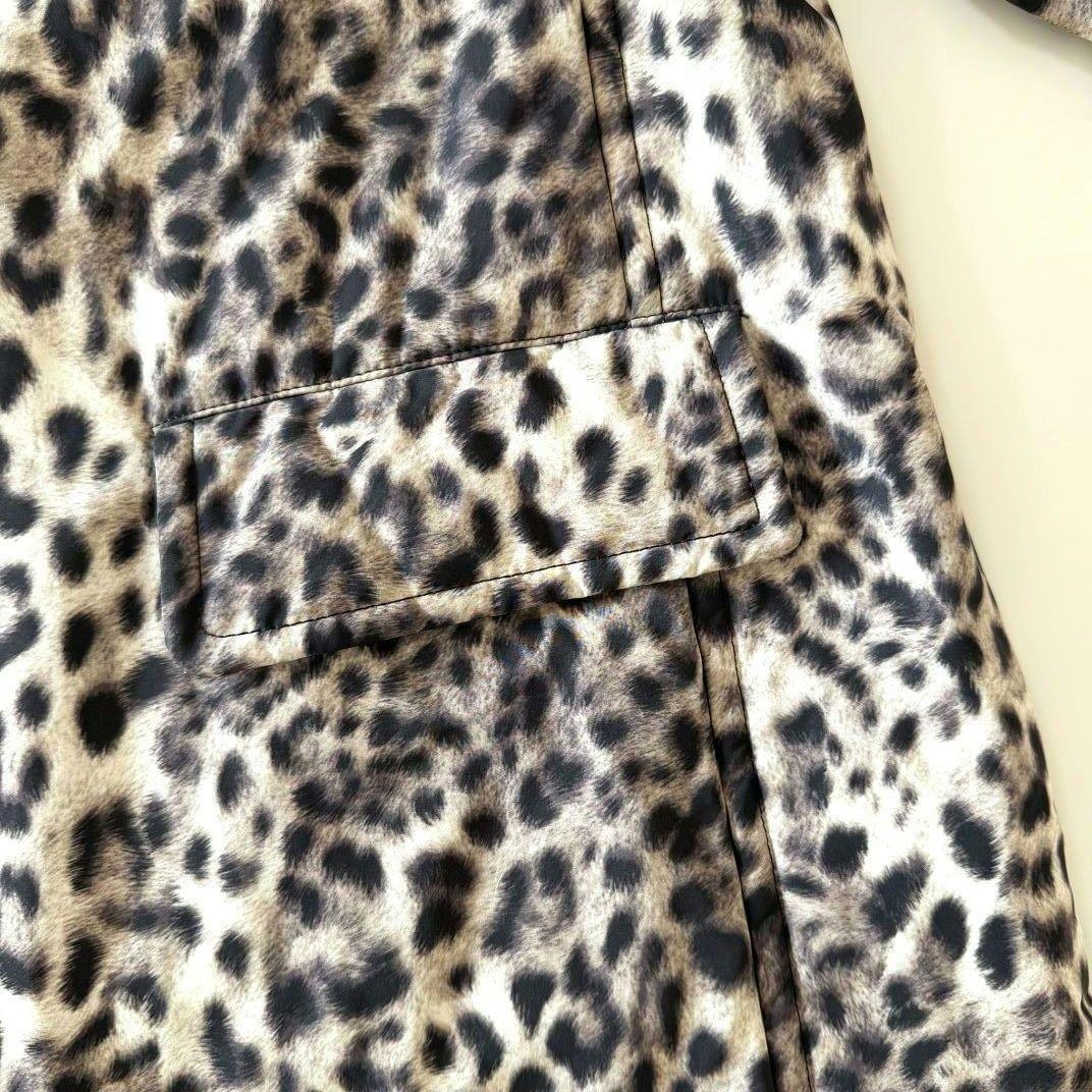 Comme des Garcons Comcom Leopard Print Round Coll… - image 10