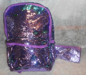 flip sequins backpack