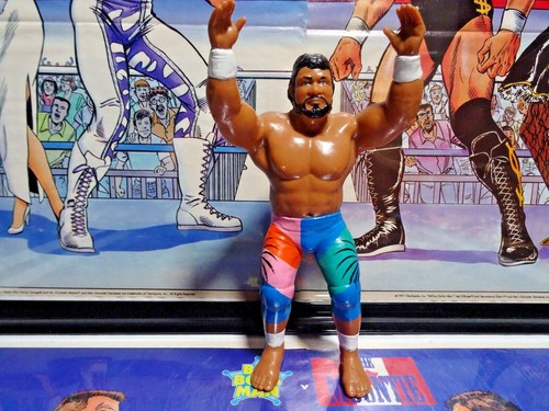 lot of 5 - 1989 WWF LJN HAKU - one man gang mob - ...