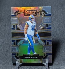 Kobie Turner Concourse Level Silver Prizm Rookie RC 2023 Select Card #54 Rams