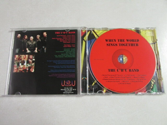 UBU/U*B*U BAND WHEN THE WORLD SINGS TOGETHER 13 TRK 2005 CD *VERY GOOD COND* OOP Foto 4 de 4