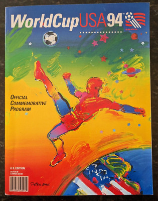 World Cup 94 Tシャツ　ピーター・マックス イラスト版 デッドストック】1994 ピーターマックス Tシャツ アメリカ