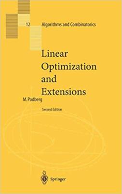 Manfred W. Padberg - Linear Optimization and Extensions   12 - New Har - X555z