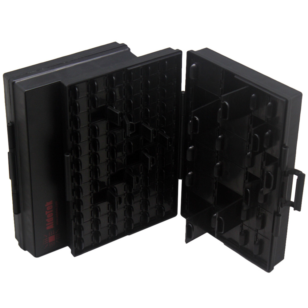 AideTek BOXALL96AS ESD Safe Organizer - 96 Compartment Anti-static SMD Component Storage