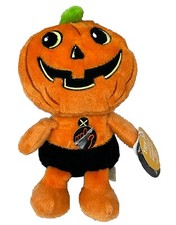Dan Dee Musical Plush Pumpkin Halloween Plays Zombie Dance Stuffed