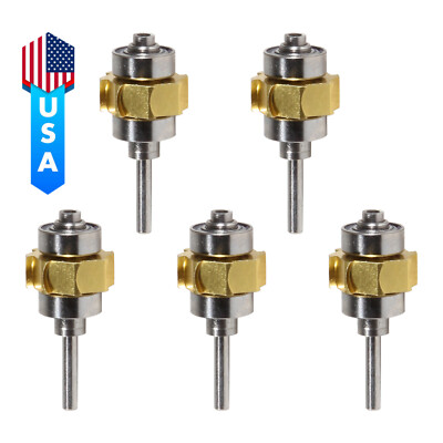 5x Dental Cartridge Turbine Rotor For Yabangbang LED Fiber Optic