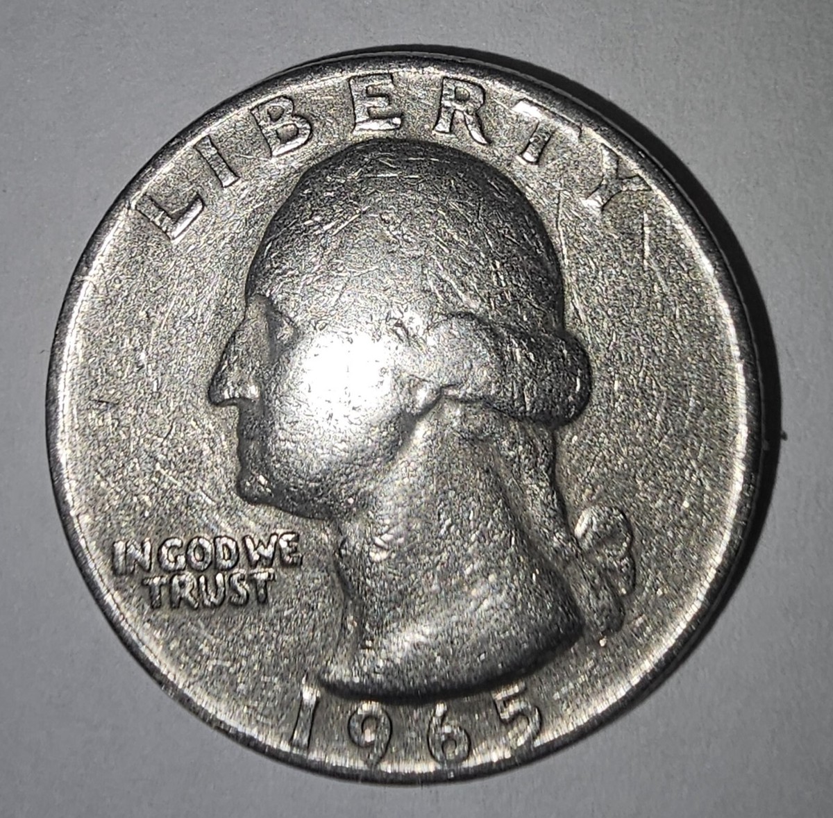 1965 quarter~ Rare No Mint Mark Error. 5.7g | eBay